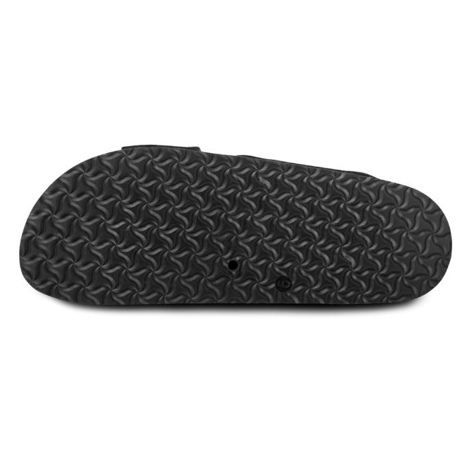 totes® Ladies Suede Cross Strap Sandal Black Extra Image 4